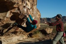 Bouldering in Hueco Tanks on 12/22/2018 with Blue Lizard Climbing and Yoga

Filename: SRM_20181222_0958090.jpg
Aperture: f/4.0
Shutter Speed: 1/1000
Body: Canon EOS-1D Mark II
Lens: Canon EF 50mm f/1.8 II