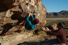 Bouldering in Hueco Tanks on 12/22/2018 with Blue Lizard Climbing and Yoga

Filename: SRM_20181222_0958400.jpg
Aperture: f/4.0
Shutter Speed: 1/800
Body: Canon EOS-1D Mark II
Lens: Canon EF 50mm f/1.8 II