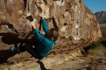 Bouldering in Hueco Tanks on 12/22/2018 with Blue Lizard Climbing and Yoga

Filename: SRM_20181222_1003370.jpg
Aperture: f/4.0
Shutter Speed: 1/1250
Body: Canon EOS-1D Mark II
Lens: Canon EF 50mm f/1.8 II