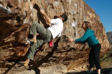 Bouldering in Hueco Tanks on 12/22/2018 with Blue Lizard Climbing and Yoga

Filename: SRM_20181222_1012560.jpg
Aperture: f/4.0
Shutter Speed: 1/1000
Body: Canon EOS-1D Mark II
Lens: Canon EF 50mm f/1.8 II