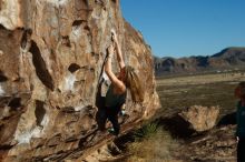 Bouldering in Hueco Tanks on 12/22/2018 with Blue Lizard Climbing and Yoga

Filename: SRM_20181222_1014360.jpg
Aperture: f/4.0
Shutter Speed: 1/1000
Body: Canon EOS-1D Mark II
Lens: Canon EF 50mm f/1.8 II