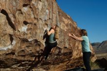 Bouldering in Hueco Tanks on 12/22/2018 with Blue Lizard Climbing and Yoga

Filename: SRM_20181222_1016250.jpg
Aperture: f/4.0
Shutter Speed: 1/1250
Body: Canon EOS-1D Mark II
Lens: Canon EF 50mm f/1.8 II