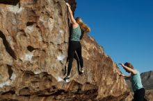 Bouldering in Hueco Tanks on 12/22/2018 with Blue Lizard Climbing and Yoga

Filename: SRM_20181222_1016360.jpg
Aperture: f/4.0
Shutter Speed: 1/1250
Body: Canon EOS-1D Mark II
Lens: Canon EF 50mm f/1.8 II