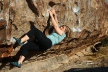 Bouldering in Hueco Tanks on 12/22/2018 with Blue Lizard Climbing and Yoga

Filename: SRM_20181222_1018300.jpg
Aperture: f/4.0
Shutter Speed: 1/1250
Body: Canon EOS-1D Mark II
Lens: Canon EF 50mm f/1.8 II