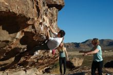 Bouldering in Hueco Tanks on 12/22/2018 with Blue Lizard Climbing and Yoga

Filename: SRM_20181222_1022050.jpg
Aperture: f/4.0
Shutter Speed: 1/1000
Body: Canon EOS-1D Mark II
Lens: Canon EF 50mm f/1.8 II