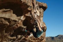 Bouldering in Hueco Tanks on 12/22/2018 with Blue Lizard Climbing and Yoga

Filename: SRM_20181222_1027210.jpg
Aperture: f/4.0
Shutter Speed: 1/800
Body: Canon EOS-1D Mark II
Lens: Canon EF 50mm f/1.8 II