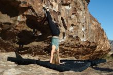 Bouldering in Hueco Tanks on 12/22/2018 with Blue Lizard Climbing and Yoga

Filename: SRM_20181222_1028110.jpg
Aperture: f/4.0
Shutter Speed: 1/640
Body: Canon EOS-1D Mark II
Lens: Canon EF 50mm f/1.8 II