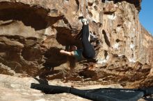 Bouldering in Hueco Tanks on 12/22/2018 with Blue Lizard Climbing and Yoga

Filename: SRM_20181222_1028190.jpg
Aperture: f/4.0
Shutter Speed: 1/640
Body: Canon EOS-1D Mark II
Lens: Canon EF 50mm f/1.8 II