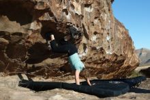 Bouldering in Hueco Tanks on 12/22/2018 with Blue Lizard Climbing and Yoga

Filename: SRM_20181222_1030451.jpg
Aperture: f/4.0
Shutter Speed: 1/500
Body: Canon EOS-1D Mark II
Lens: Canon EF 50mm f/1.8 II