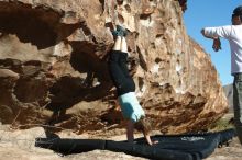 Bouldering in Hueco Tanks on 12/22/2018 with Blue Lizard Climbing and Yoga

Filename: SRM_20181222_1030570.jpg
Aperture: f/4.0
Shutter Speed: 1/640
Body: Canon EOS-1D Mark II
Lens: Canon EF 50mm f/1.8 II