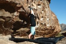 Bouldering in Hueco Tanks on 12/22/2018 with Blue Lizard Climbing and Yoga

Filename: SRM_20181222_1031100.jpg
Aperture: f/4.0
Shutter Speed: 1/640
Body: Canon EOS-1D Mark II
Lens: Canon EF 50mm f/1.8 II