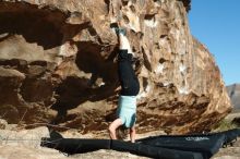 Bouldering in Hueco Tanks on 12/22/2018 with Blue Lizard Climbing and Yoga

Filename: SRM_20181222_1031101.jpg
Aperture: f/4.0
Shutter Speed: 1/640
Body: Canon EOS-1D Mark II
Lens: Canon EF 50mm f/1.8 II