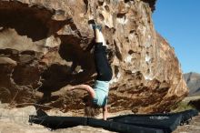 Bouldering in Hueco Tanks on 12/22/2018 with Blue Lizard Climbing and Yoga

Filename: SRM_20181222_1031110.jpg
Aperture: f/4.0
Shutter Speed: 1/640
Body: Canon EOS-1D Mark II
Lens: Canon EF 50mm f/1.8 II