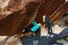 Bouldering in Hueco Tanks on 12/22/2018 with Blue Lizard Climbing and Yoga

Filename: SRM_20181222_1102250.jpg
Aperture: f/4.0
Shutter Speed: 1/125
Body: Canon EOS-1D Mark II
Lens: Canon EF 16-35mm f/2.8 L