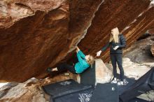 Bouldering in Hueco Tanks on 12/22/2018 with Blue Lizard Climbing and Yoga

Filename: SRM_20181222_1104010.jpg
Aperture: f/4.0
Shutter Speed: 1/100
Body: Canon EOS-1D Mark II
Lens: Canon EF 16-35mm f/2.8 L