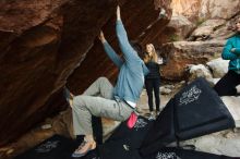Bouldering in Hueco Tanks on 12/22/2018 with Blue Lizard Climbing and Yoga

Filename: SRM_20181222_1108591.jpg
Aperture: f/4.0
Shutter Speed: 1/250
Body: Canon EOS-1D Mark II
Lens: Canon EF 16-35mm f/2.8 L