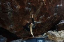 Bouldering in Hueco Tanks on 12/22/2018 with Blue Lizard Climbing and Yoga

Filename: SRM_20181222_1118430.jpg
Aperture: f/2.8
Shutter Speed: 1/160
Body: Canon EOS-1D Mark II
Lens: Canon EF 16-35mm f/2.8 L