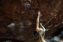 Bouldering in Hueco Tanks on 12/22/2018 with Blue Lizard Climbing and Yoga

Filename: SRM_20181222_1127060.jpg
Aperture: f/2.8
Shutter Speed: 1/160
Body: Canon EOS-1D Mark II
Lens: Canon EF 16-35mm f/2.8 L