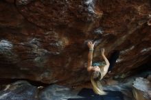 Bouldering in Hueco Tanks on 12/22/2018 with Blue Lizard Climbing and Yoga

Filename: SRM_20181222_1130590.jpg
Aperture: f/2.8
Shutter Speed: 1/160
Body: Canon EOS-1D Mark II
Lens: Canon EF 16-35mm f/2.8 L