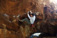 Bouldering in Hueco Tanks on 12/22/2018 with Blue Lizard Climbing and Yoga

Filename: SRM_20181222_1457210.jpg
Aperture: f/4.0
Shutter Speed: 1/160
Body: Canon EOS-1D Mark II
Lens: Canon EF 16-35mm f/2.8 L