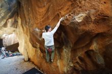 Bouldering in Hueco Tanks on 12/22/2018 with Blue Lizard Climbing and Yoga

Filename: SRM_20181222_1503000.jpg
Aperture: f/4.0
Shutter Speed: 1/100
Body: Canon EOS-1D Mark II
Lens: Canon EF 16-35mm f/2.8 L