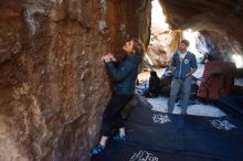 Bouldering in Hueco Tanks on 12/22/2018 with Blue Lizard Climbing and Yoga

Filename: SRM_20181222_1556360.jpg
Aperture: f/4.0
Shutter Speed: 1/100
Body: Canon EOS-1D Mark II
Lens: Canon EF 16-35mm f/2.8 L