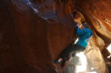 Bouldering in Hueco Tanks on 12/22/2018 with Blue Lizard Climbing and Yoga

Filename: SRM_20181222_1623130.jpg
Aperture: f/4.0
Shutter Speed: 1/200
Body: Canon EOS-1D Mark II
Lens: Canon EF 16-35mm f/2.8 L