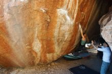 Bouldering in Hueco Tanks on 12/22/2018 with Blue Lizard Climbing and Yoga

Filename: SRM_20181222_1704200.jpg
Aperture: f/4.0
Shutter Speed: 1/160
Body: Canon EOS-1D Mark II
Lens: Canon EF 16-35mm f/2.8 L