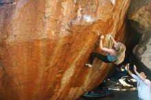 Bouldering in Hueco Tanks on 12/22/2018 with Blue Lizard Climbing and Yoga

Filename: SRM_20181222_1717590.jpg
Aperture: f/4.0
Shutter Speed: 1/320
Body: Canon EOS-1D Mark II
Lens: Canon EF 16-35mm f/2.8 L