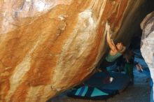 Bouldering in Hueco Tanks on 12/22/2018 with Blue Lizard Climbing and Yoga

Filename: SRM_20181222_1731060.jpg
Aperture: f/2.8
Shutter Speed: 1/320
Body: Canon EOS-1D Mark II
Lens: Canon EF 50mm f/1.8 II