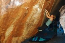 Bouldering in Hueco Tanks on 12/22/2018 with Blue Lizard Climbing and Yoga

Filename: SRM_20181222_1731110.jpg
Aperture: f/2.8
Shutter Speed: 1/400
Body: Canon EOS-1D Mark II
Lens: Canon EF 50mm f/1.8 II