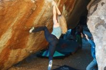 Bouldering in Hueco Tanks on 12/22/2018 with Blue Lizard Climbing and Yoga

Filename: SRM_20181222_1731202.jpg
Aperture: f/2.8
Shutter Speed: 1/320
Body: Canon EOS-1D Mark II
Lens: Canon EF 50mm f/1.8 II