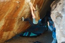 Bouldering in Hueco Tanks on 12/22/2018 with Blue Lizard Climbing and Yoga

Filename: SRM_20181222_1731210.jpg
Aperture: f/2.8
Shutter Speed: 1/320
Body: Canon EOS-1D Mark II
Lens: Canon EF 50mm f/1.8 II