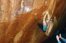 Bouldering in Hueco Tanks on 12/22/2018 with Blue Lizard Climbing and Yoga

Filename: SRM_20181222_1731270.jpg
Aperture: f/3.5
Shutter Speed: 1/320
Body: Canon EOS-1D Mark II
Lens: Canon EF 50mm f/1.8 II