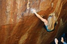 Bouldering in Hueco Tanks on 12/22/2018 with Blue Lizard Climbing and Yoga

Filename: SRM_20181222_1731300.jpg
Aperture: f/3.5
Shutter Speed: 1/400
Body: Canon EOS-1D Mark II
Lens: Canon EF 50mm f/1.8 II