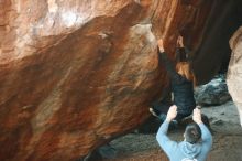 Bouldering in Hueco Tanks on 12/22/2018 with Blue Lizard Climbing and Yoga

Filename: SRM_20181222_1742300.jpg
Aperture: f/2.2
Shutter Speed: 1/250
Body: Canon EOS-1D Mark II
Lens: Canon EF 50mm f/1.8 II