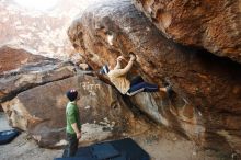 Bouldering in Hueco Tanks on 12/23/2018 with Blue Lizard Climbing and Yoga

Filename: SRM_20181223_1038060.jpg
Aperture: f/4.0
Shutter Speed: 1/200
Body: Canon EOS-1D Mark II
Lens: Canon EF 16-35mm f/2.8 L