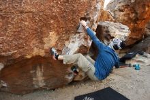 Bouldering in Hueco Tanks on 12/23/2018 with Blue Lizard Climbing and Yoga

Filename: SRM_20181223_1039050.jpg
Aperture: f/4.0
Shutter Speed: 1/250
Body: Canon EOS-1D Mark II
Lens: Canon EF 16-35mm f/2.8 L