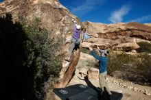 Bouldering in Hueco Tanks on 12/23/2018 with Blue Lizard Climbing and Yoga

Filename: SRM_20181223_1044470.jpg
Aperture: f/8.0
Shutter Speed: 1/400
Body: Canon EOS-1D Mark II
Lens: Canon EF 16-35mm f/2.8 L