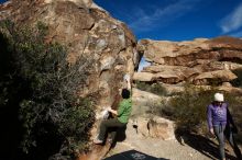 Bouldering in Hueco Tanks on 12/23/2018 with Blue Lizard Climbing and Yoga

Filename: SRM_20181223_1047280.jpg
Aperture: f/8.0
Shutter Speed: 1/500
Body: Canon EOS-1D Mark II
Lens: Canon EF 16-35mm f/2.8 L