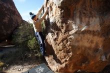 Bouldering in Hueco Tanks on 12/23/2018 with Blue Lizard Climbing and Yoga

Filename: SRM_20181223_1049310.jpg
Aperture: f/5.6
Shutter Speed: 1/400
Body: Canon EOS-1D Mark II
Lens: Canon EF 16-35mm f/2.8 L
