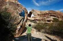Bouldering in Hueco Tanks on 12/23/2018 with Blue Lizard Climbing and Yoga

Filename: SRM_20181223_1051330.jpg
Aperture: f/8.0
Shutter Speed: 1/250
Body: Canon EOS-1D Mark II
Lens: Canon EF 16-35mm f/2.8 L