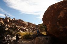 Bouldering in Hueco Tanks on 12/23/2018 with Blue Lizard Climbing and Yoga

Filename: SRM_20181223_1054140.jpg
Aperture: f/8.0
Shutter Speed: 1/500
Body: Canon EOS-1D Mark II
Lens: Canon EF 16-35mm f/2.8 L