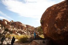 Bouldering in Hueco Tanks on 12/23/2018 with Blue Lizard Climbing and Yoga

Filename: SRM_20181223_1054390.jpg
Aperture: f/8.0
Shutter Speed: 1/320
Body: Canon EOS-1D Mark II
Lens: Canon EF 16-35mm f/2.8 L