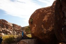 Bouldering in Hueco Tanks on 12/23/2018 with Blue Lizard Climbing and Yoga

Filename: SRM_20181223_1054550.jpg
Aperture: f/8.0
Shutter Speed: 1/400
Body: Canon EOS-1D Mark II
Lens: Canon EF 16-35mm f/2.8 L