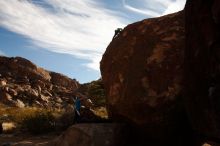 Bouldering in Hueco Tanks on 12/23/2018 with Blue Lizard Climbing and Yoga

Filename: SRM_20181223_1055540.jpg
Aperture: f/8.0
Shutter Speed: 1/1000
Body: Canon EOS-1D Mark II
Lens: Canon EF 16-35mm f/2.8 L