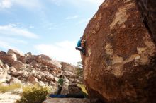 Bouldering in Hueco Tanks on 12/23/2018 with Blue Lizard Climbing and Yoga

Filename: SRM_20181223_1100530.jpg
Aperture: f/5.6
Shutter Speed: 1/640
Body: Canon EOS-1D Mark II
Lens: Canon EF 16-35mm f/2.8 L