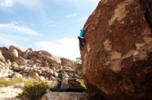 Bouldering in Hueco Tanks on 12/23/2018 with Blue Lizard Climbing and Yoga

Filename: SRM_20181223_1101040.jpg
Aperture: f/5.6
Shutter Speed: 1/640
Body: Canon EOS-1D Mark II
Lens: Canon EF 16-35mm f/2.8 L