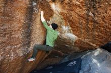 Bouldering in Hueco Tanks on 12/23/2018 with Blue Lizard Climbing and Yoga

Filename: SRM_20181223_1122040.jpg
Aperture: f/4.0
Shutter Speed: 1/320
Body: Canon EOS-1D Mark II
Lens: Canon EF 16-35mm f/2.8 L