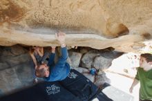 Bouldering in Hueco Tanks on 12/23/2018 with Blue Lizard Climbing and Yoga

Filename: SRM_20181223_1221120.jpg
Aperture: f/5.6
Shutter Speed: 1/200
Body: Canon EOS-1D Mark II
Lens: Canon EF 16-35mm f/2.8 L